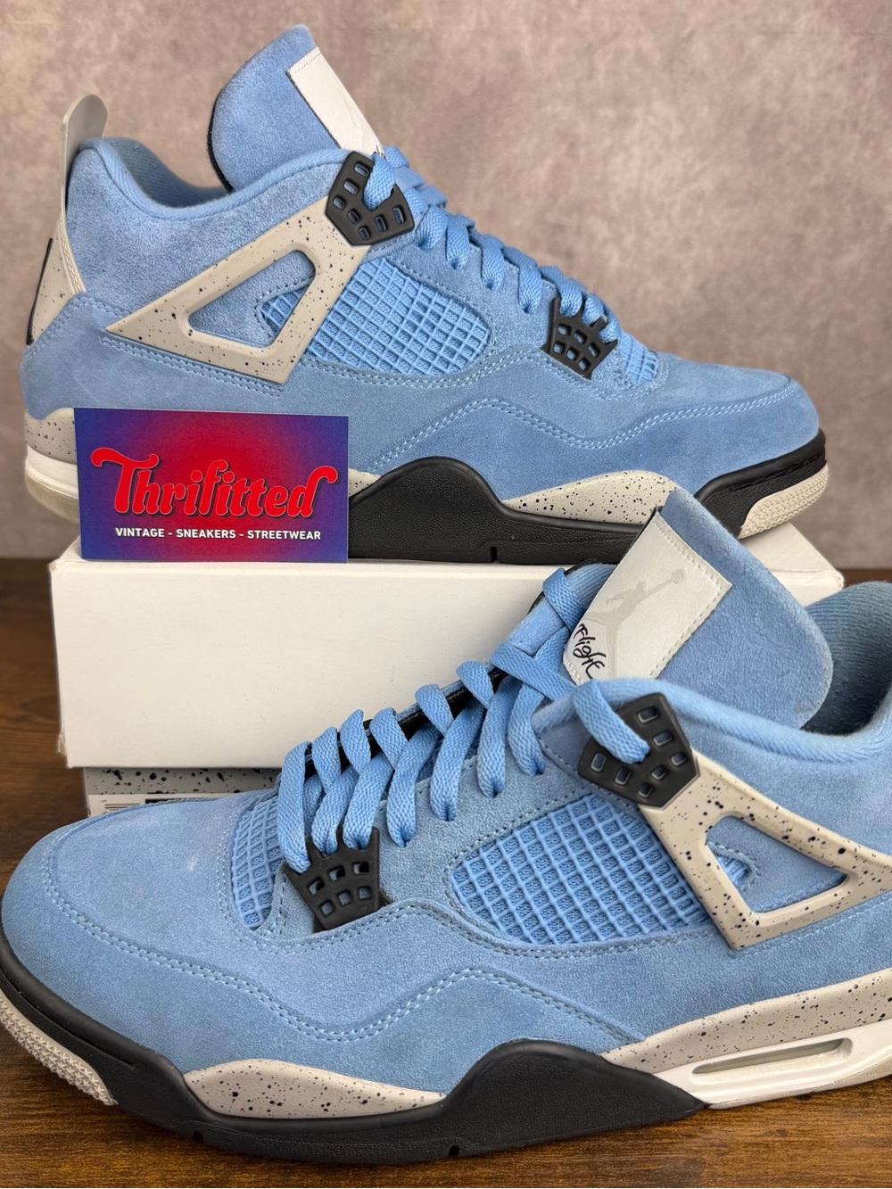 Air Jordan 4 Retro University Blue Size 11 CT8527-400 UNC Men’s Sneakers OG Rare